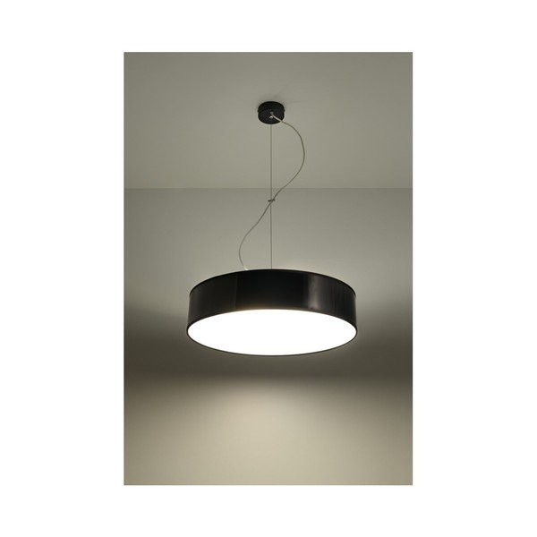 Apparecchio da soffitto nero Atis - Sollux-image-2