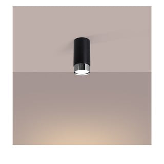 Plafoniera nera/argentata Crown – Nice Lamps