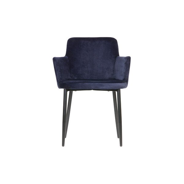 Sedia da pranzo blu scuro Tatum - WOOOD
