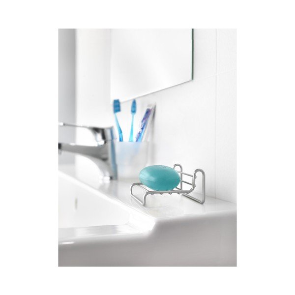 Ocelový držák na tuhé mýdlo Metaltex Soap