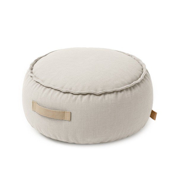Pouf a sacco per bambini beige Outzy – Meowbaby