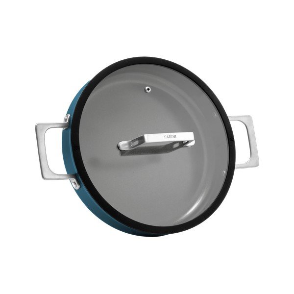 Padella con coperchio/con superficie in ceramica ø 28 cm Meda 4.0 – FABINI-image-2