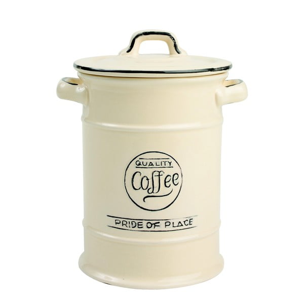 Barattolo da caffè in ceramica color crema Pride Of Place Pride of Place - T&G Woodware