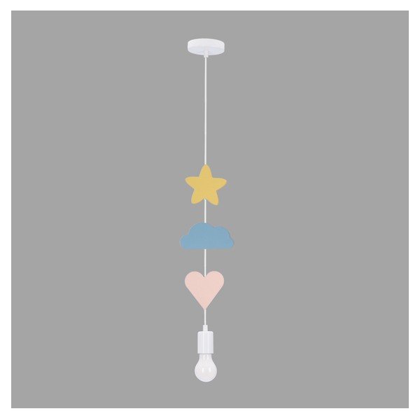 Lampada per bambini con paralume in metallo Single - Candellux Lighting-image-1