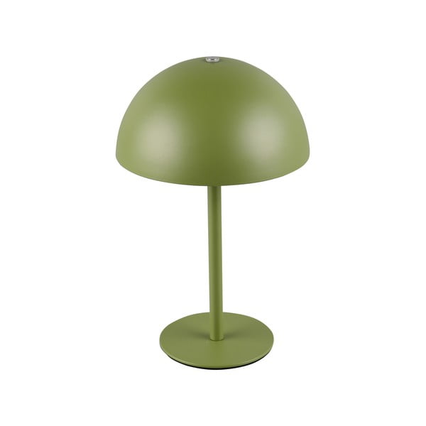Lampada da tavolo LED verde con paralume in metallo (altezza totale 21 cm) Munoz – Trio-image-2