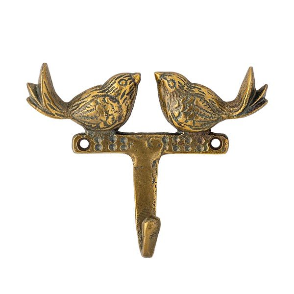 Gancio in metallo dorato Fredo - Bloomingville