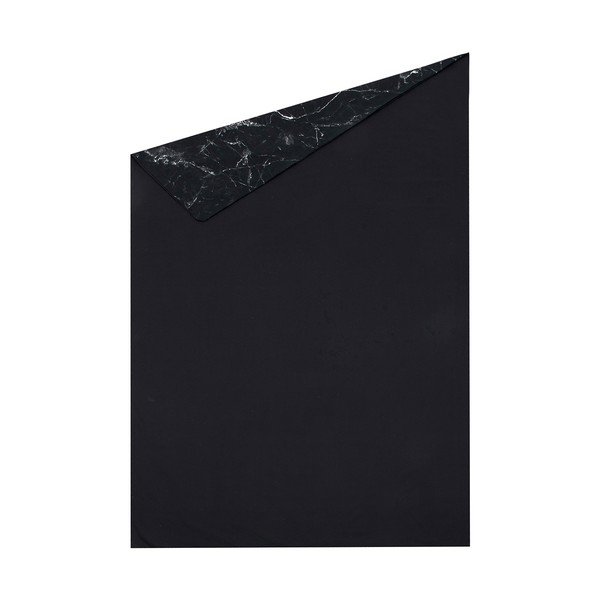 Biancheria da letto singola nera in percalle di cotone , 150 x 220 cm - Westwing Collection-image-2