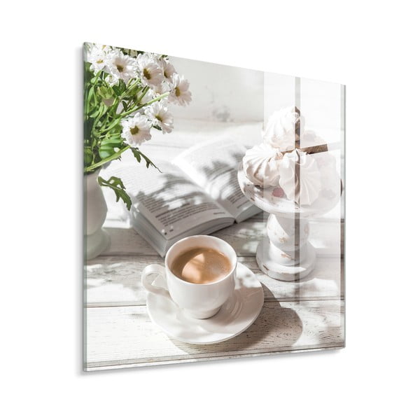 Dipinto su vetro 30x30 cm Meringue – Styler-image-4