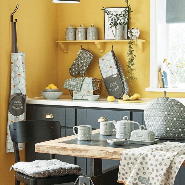 Set di 3 asciugamani da cucina in cotone Purity - Cooksmart ®-image-2