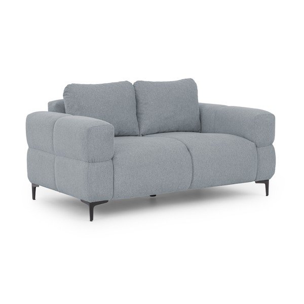 Divano blu polveroso 154 cm Helio – Ropez