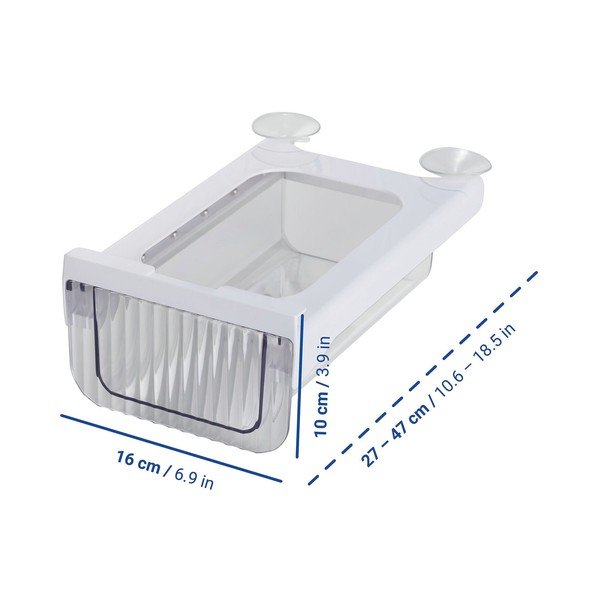 Organizer per il frigorifero in plastica 27x16 cm Kira – Wenko-image-1