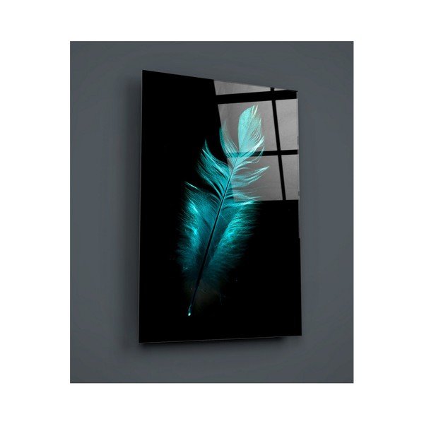 Pittura su vetro Malossa, 72 x 46 cm - Insigne
