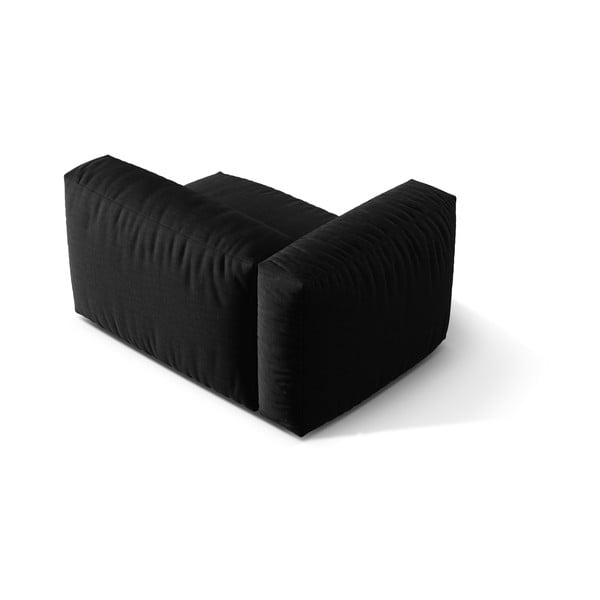 Modulo divano nero (angolo sinistro) Martina - Micadoni Home-image-3