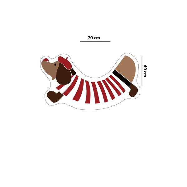 Tappetino per il bagno 40x70 cm Dogroll – Foutastic-image-2