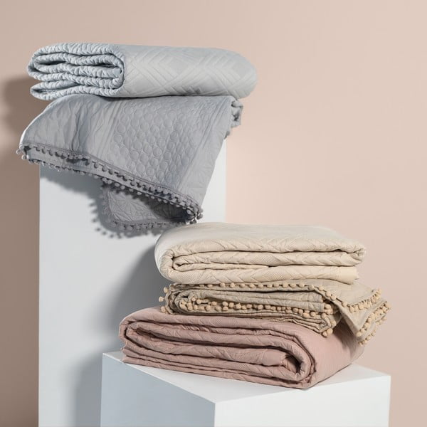 Copriletto giallo , 170 x 270 cm Meadore - AmeliaHome-image-4