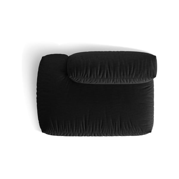 Modulo divano nero (angolo sinistro) Martina - Micadoni Home-image-4