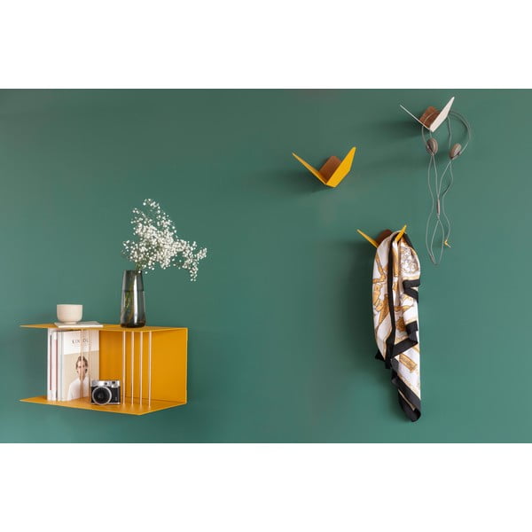 Scaffale in metallo giallo ocra Teaser - UMAGE-image-1