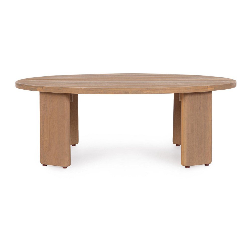 Tavolino da giardino in acacia massiccia 80x100 cm Pablo – Bizzotto | Tavolini da giardino