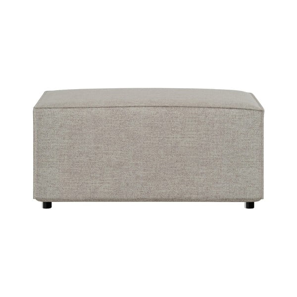 Pouf grigio e beige Melow - Ghado-image-2