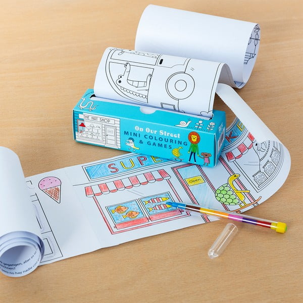 Libro da colorare On Our Street – Rex London-image-1