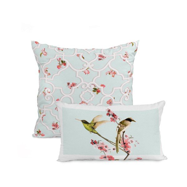 Set di 2 federe in cotone Basic Sakura - Happy Friday