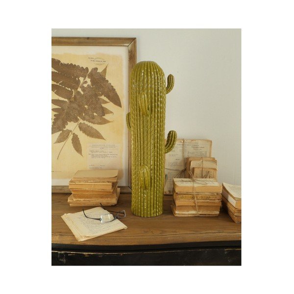 Keramická dekorace Orchidea Milano Cactus, výška 61 cm