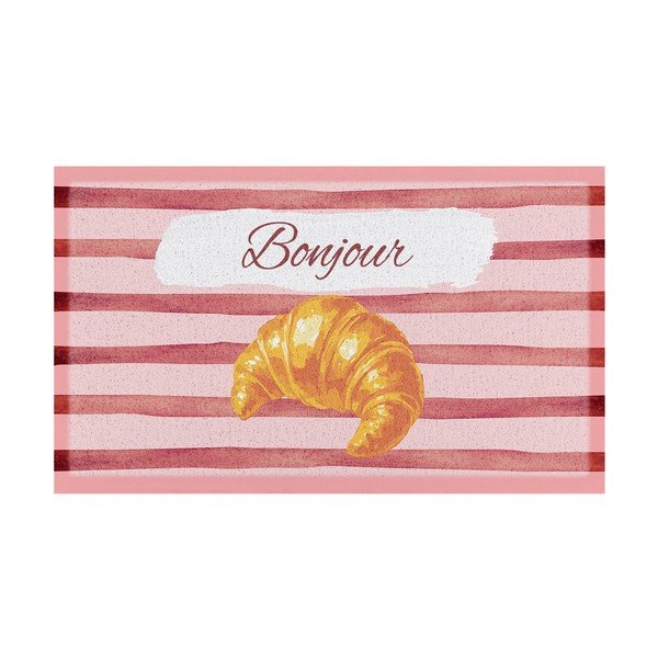 Zerbino in PVC 40x70 cm  Croissant Bonjour – Artsy Doormats