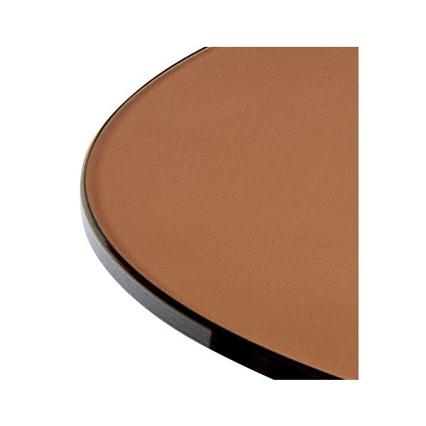 Tavolino da salotto rotondo marrone in acciaio ø 45 cm Dunsley – Actona-image-1