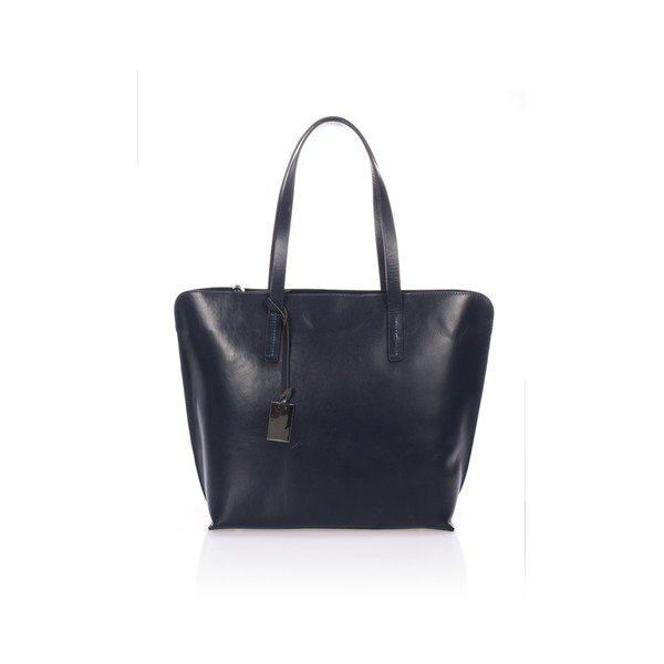 Borsa in pelle blu scuro Gerogina - Giorgio Costa