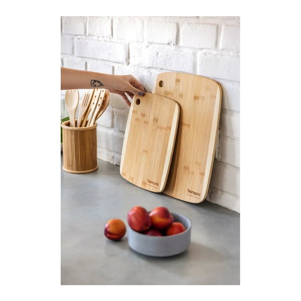 Taglieri in bambù in set da 2 - Bonami Essentials-image-2