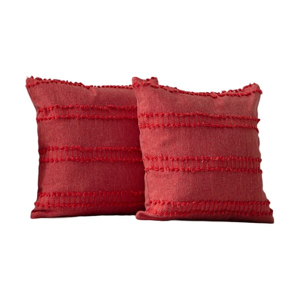 Federe decorative in set 2 pz 43x43 cm Tuffet – Mioli Decor