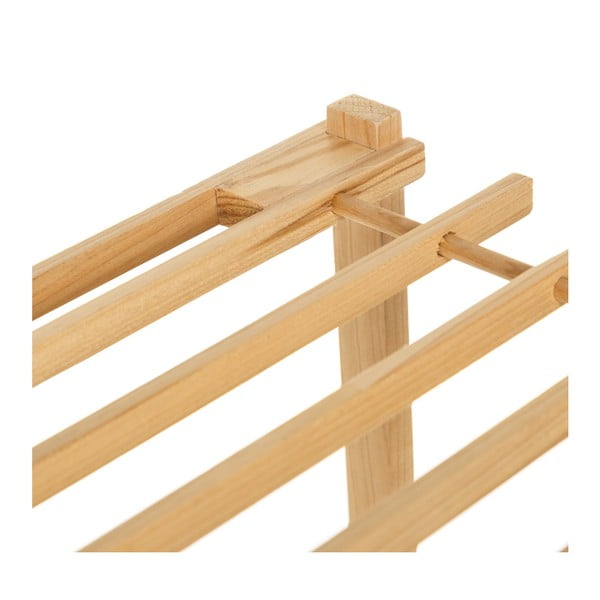 Scarpiera in legno di abete in colore naturale Natural Way - Casa Selección-image-1