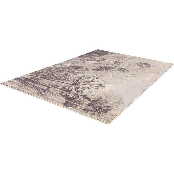 Tappeto in lana grigio crema 160x240 cm Lissey - Agnella-image-4