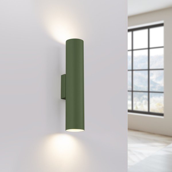 Lampada da parete verde Castro – Sollux-image-1