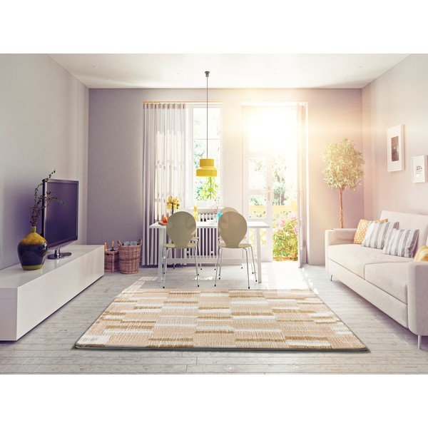 Tappeto arancio-beige 150x80 cm Sensation - Universal-image-1
