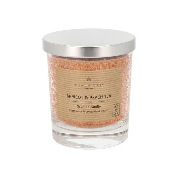 Candela profumata tempo di combustione 40 h Kras: Apricot & Peach Tea - Villa Collection