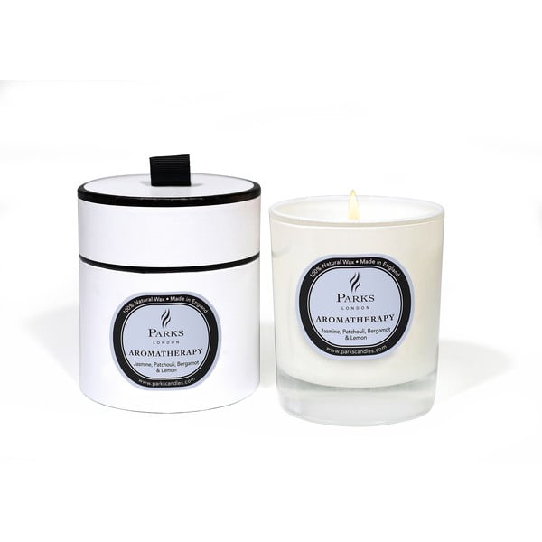 Candela profumata al gelsomino, patchouli e limone, 50 ore di combustione - Parks Candles London
