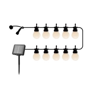 Catena luminosa 10 lampadine lunghezza 300 cm Lucas Matte - Sirius