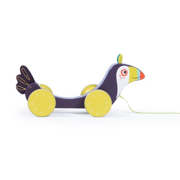 Giocattolo da tirare Toucan - Moulin Roty-image-3