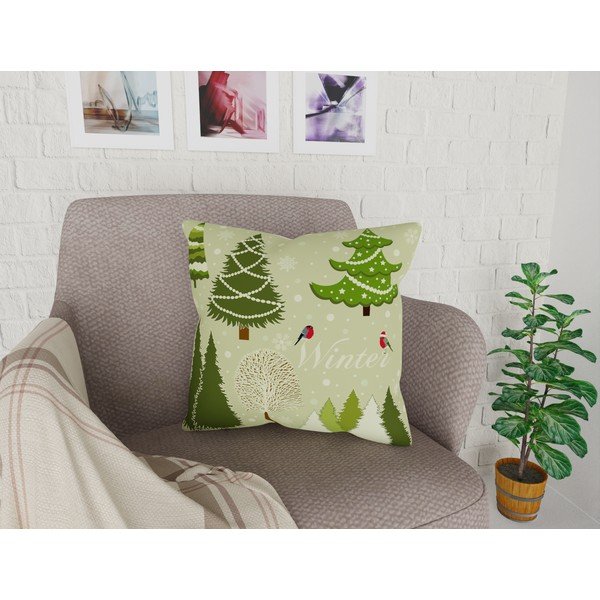 Povlak na polštář Vitaus Christmas Period Cute Pattern II, 43 x 43 cm-image-1