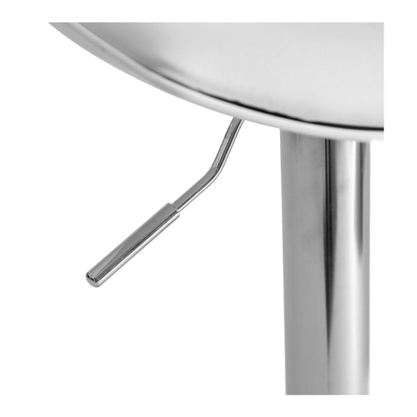 Sgabelli da bar bianchi ad altezza regolabile in similpelle in set di 2 (altezza seduta 56,5 cm) - Casa Selección-image-4