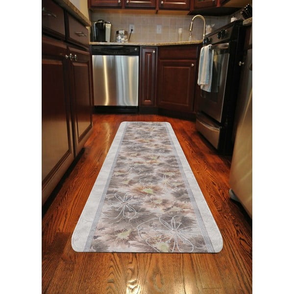 Runner beige lavabile 58x240 cm Blooming - Oyo Concept-image-3