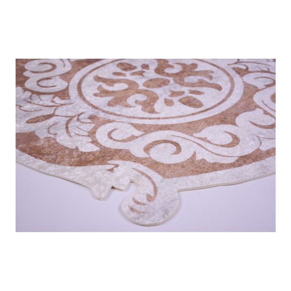 Tappeto con rosa, ⌀ 80 cm - Vitaus-image-2