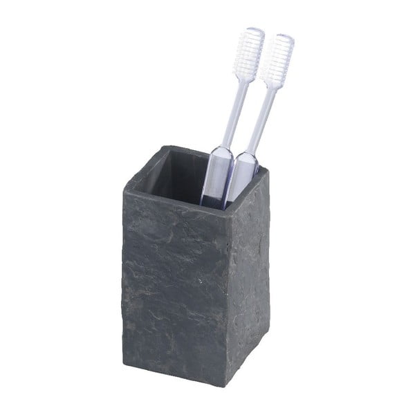 Tazza per spazzolini da denti Slate Rock - Wenko