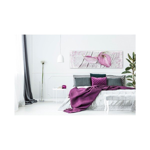 Quadro su tela Blume, 45 x 140 cm - Styler-image-1