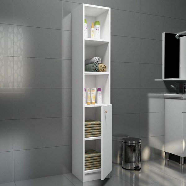 Mobile da bagno con ripiani, 30 x 170 cm Trend - Puqa Design-image-3