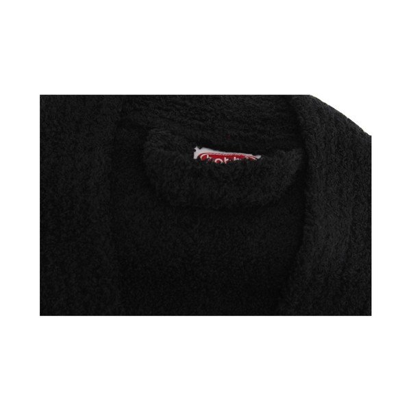 Vestaglia nera da uomo, taglia. M/L - Foutastic-image-2