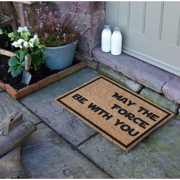 Zerbino in cocco 40x60 cm May the Force Be With Your - Artsy Doormats-image-1
