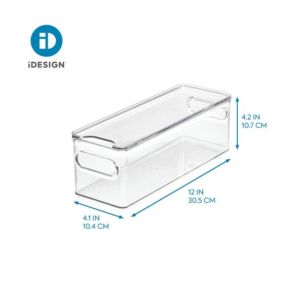 Scatola trasparente con coperchio iDesign The Home Edit, 31,1 x 10,8 cm - iDesign/The Home Edit-image-4