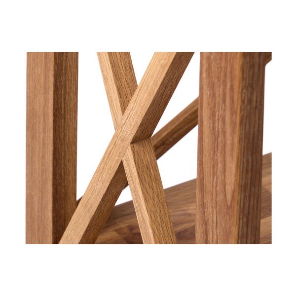 Scaffale effetto rovere colore naturale 70x161 cm X-Shelf - Unique Furniture-image-4